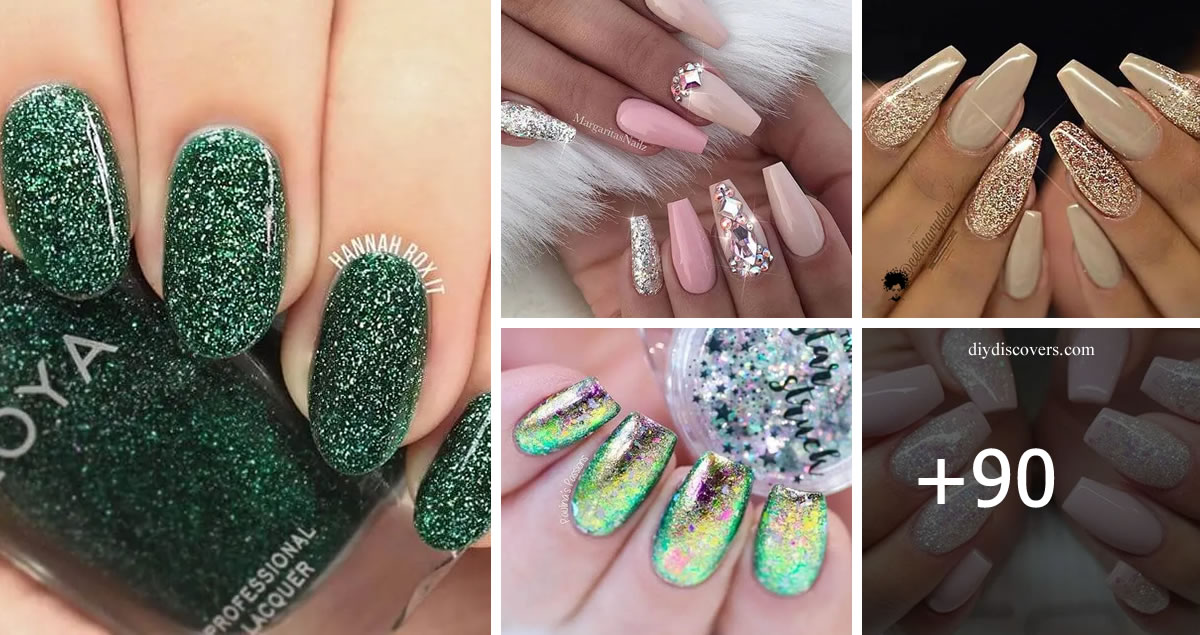 Photos Fabulous Ways To Wear Glitter Nails Like A Boss Diy Discovers