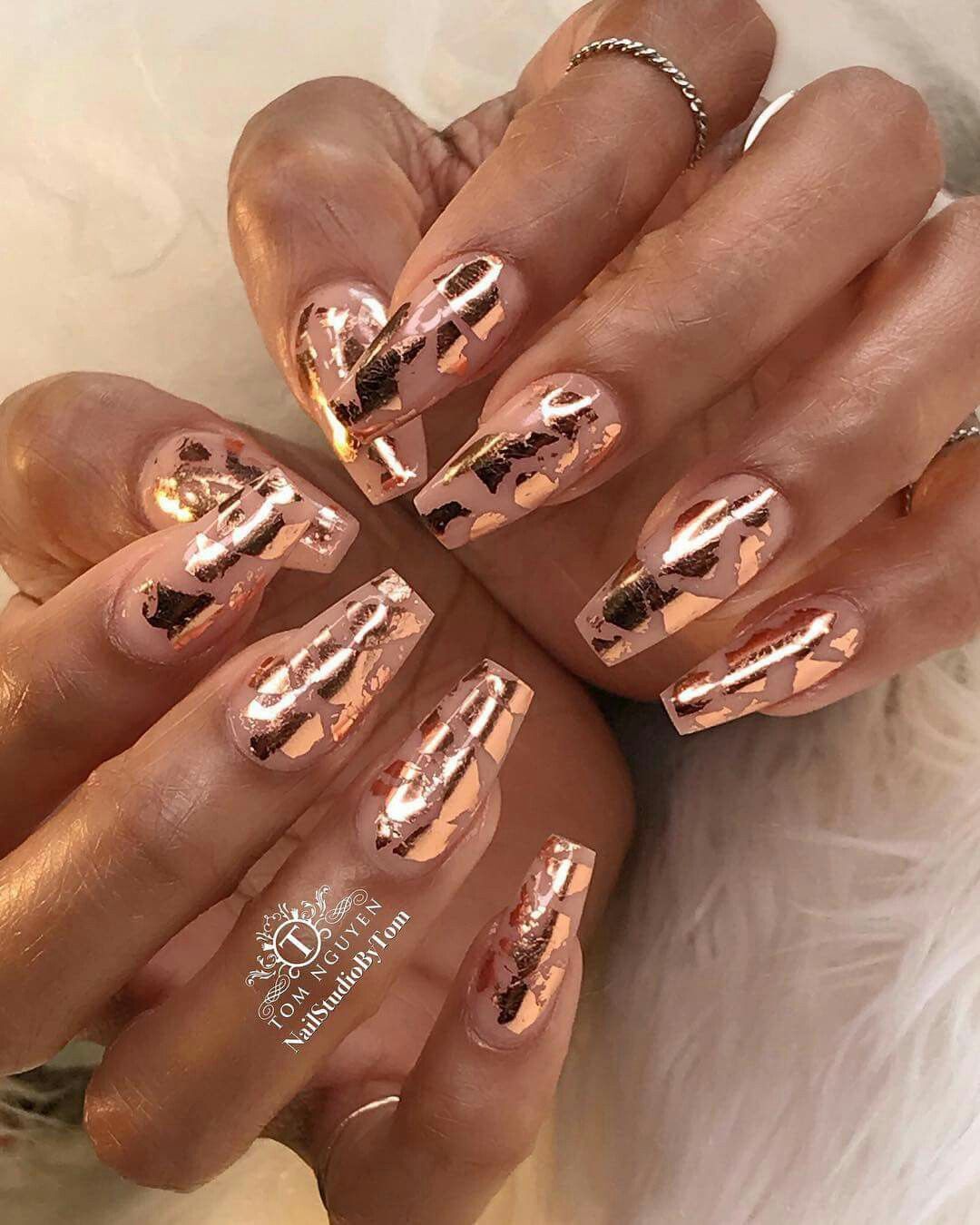 53 Foil Nails You Will Love To Try In 2024