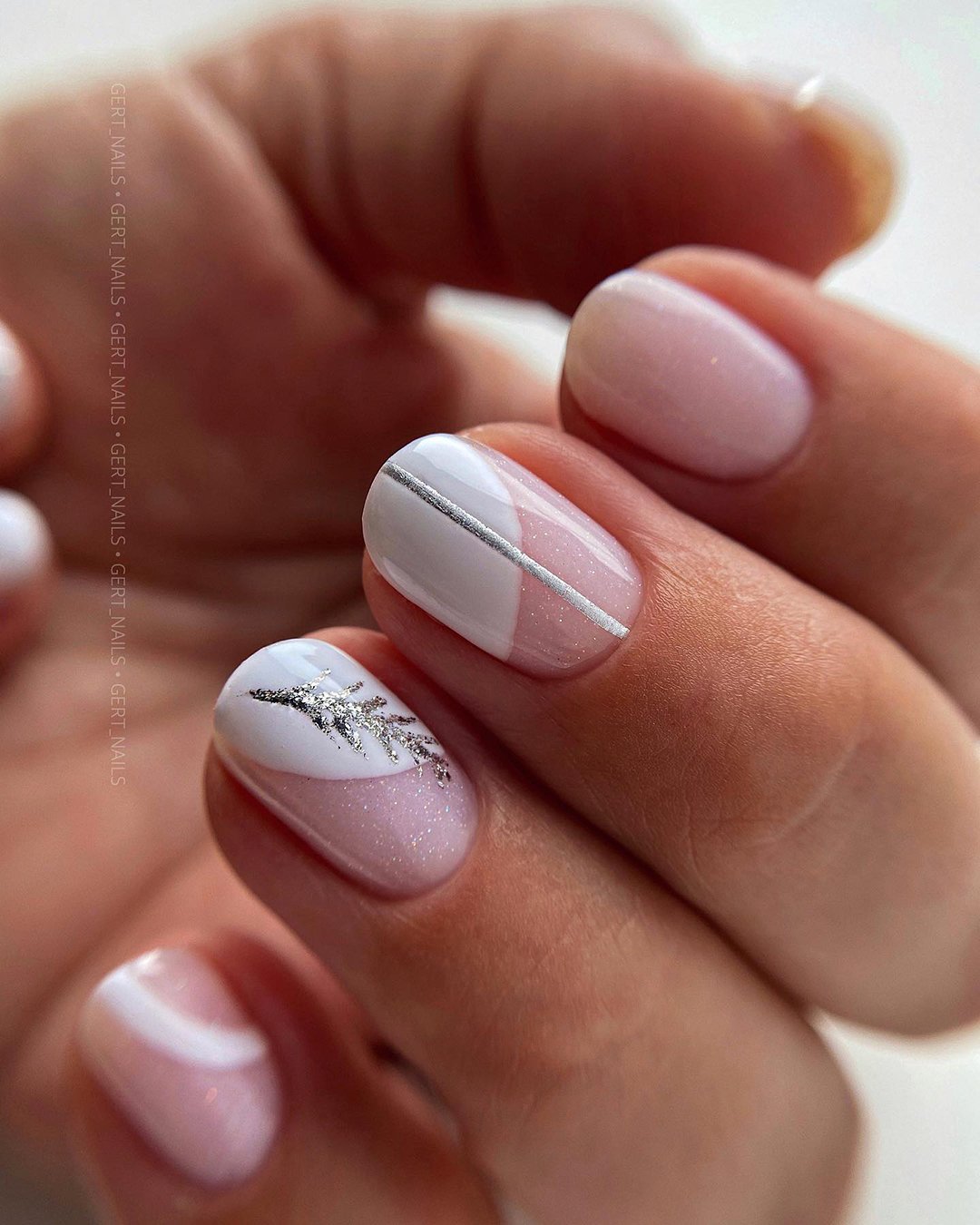 98 Short White Nails To Enhance Your Look