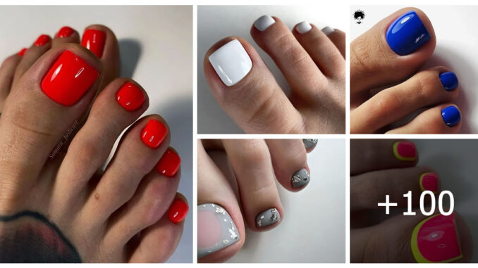 100+ Photos: Designs that Highlight the Biggest Toe Nail Trends of 2023