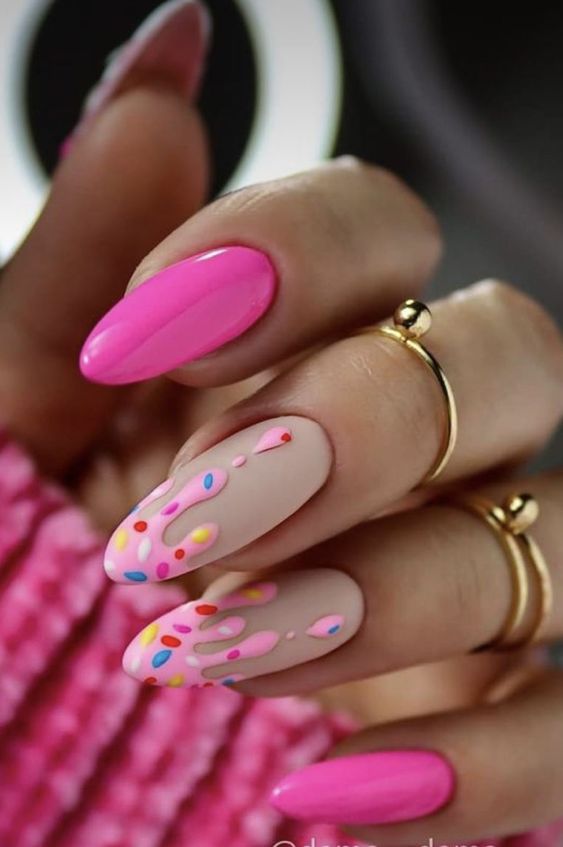 Playful Elegance: 20+ Irresistibly Cute Sprinkles Nail Art Inspirations - Life IGYO