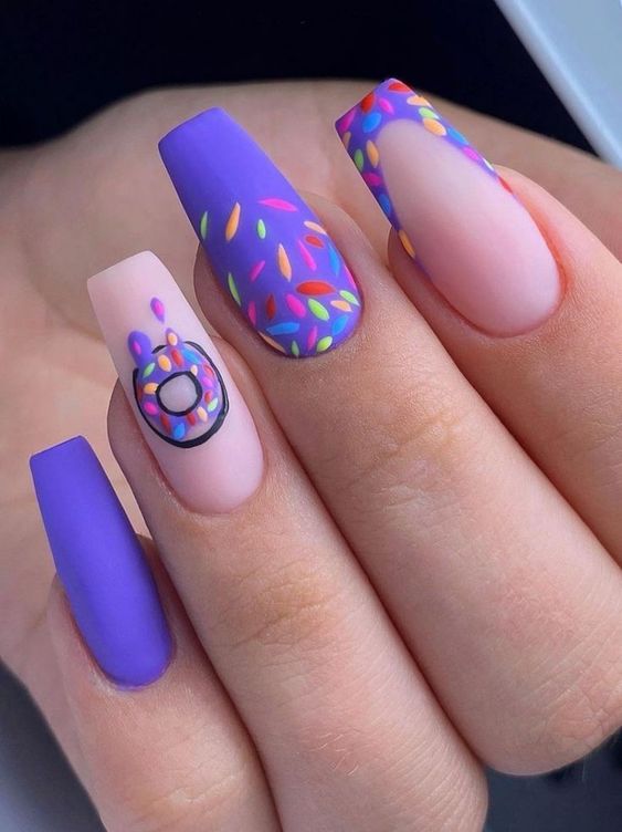 Playful Elegance: 20+ Irresistibly Cute Sprinkles Nail Art Inspirations - Life IGYO