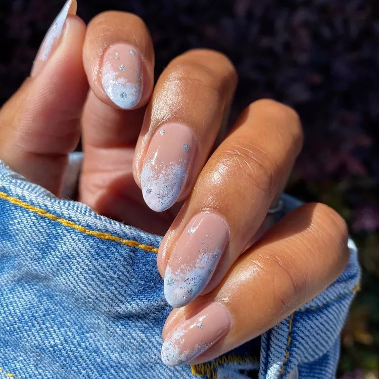 Captivating Serenity: 15 Elegant Blue French Tip Nail Concepts to Embrace - Life IGYO