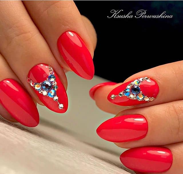 34 Gorgeous Mountain Peak Nails For Charming Giɾls