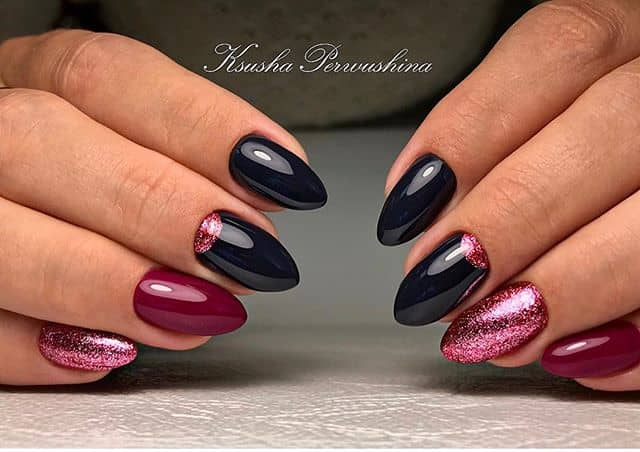 34 Gorgeous Mountain Peak Nails For Charming Giɾls