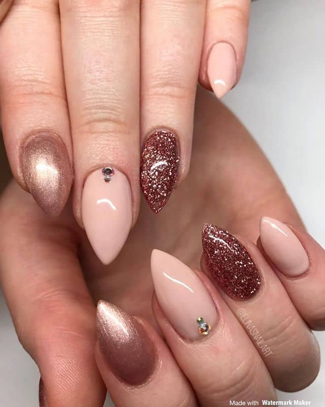 34 Gorgeous Mountain Peak Nails For Charming Giɾls