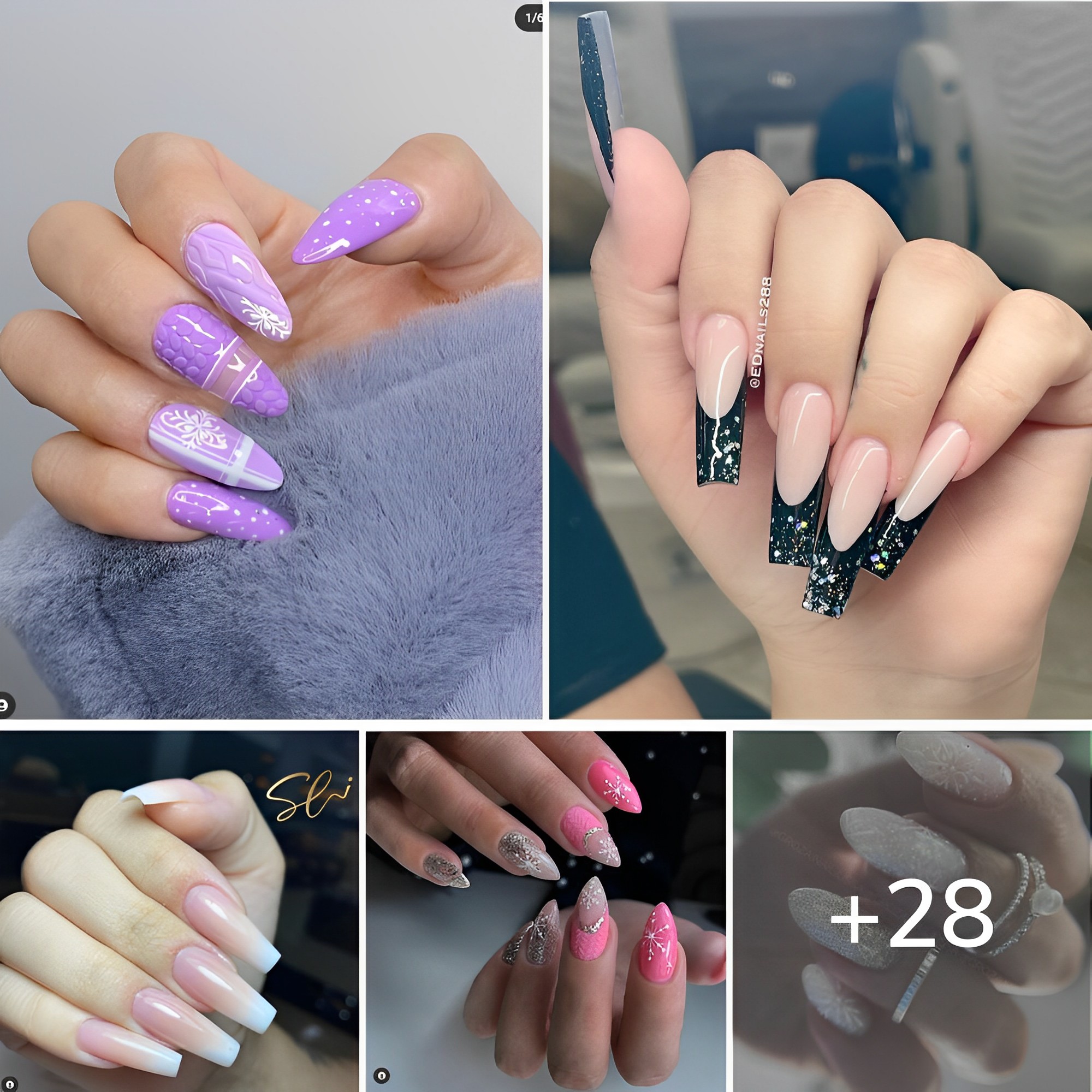 62 Dazzling New Year Nails For 2024