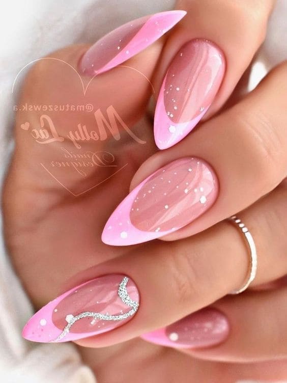 27 Captivating Pink French tips Nails Every Girl Should try 