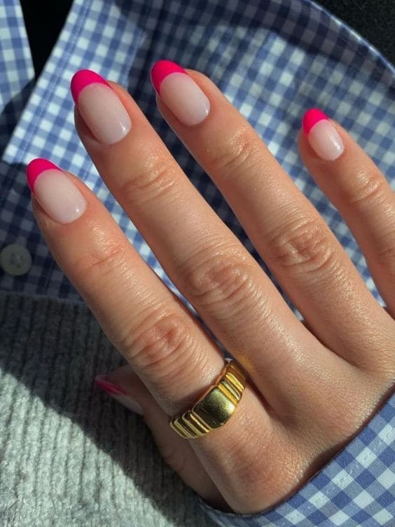 27 Captivating Pink French tips Nails Every Girl Should try 