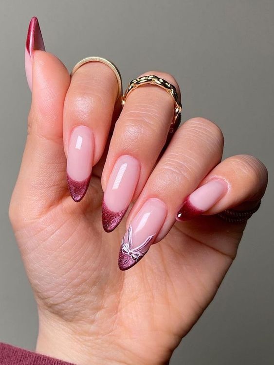 27 Captivating Pink French tips Nails Every Girl Should try 