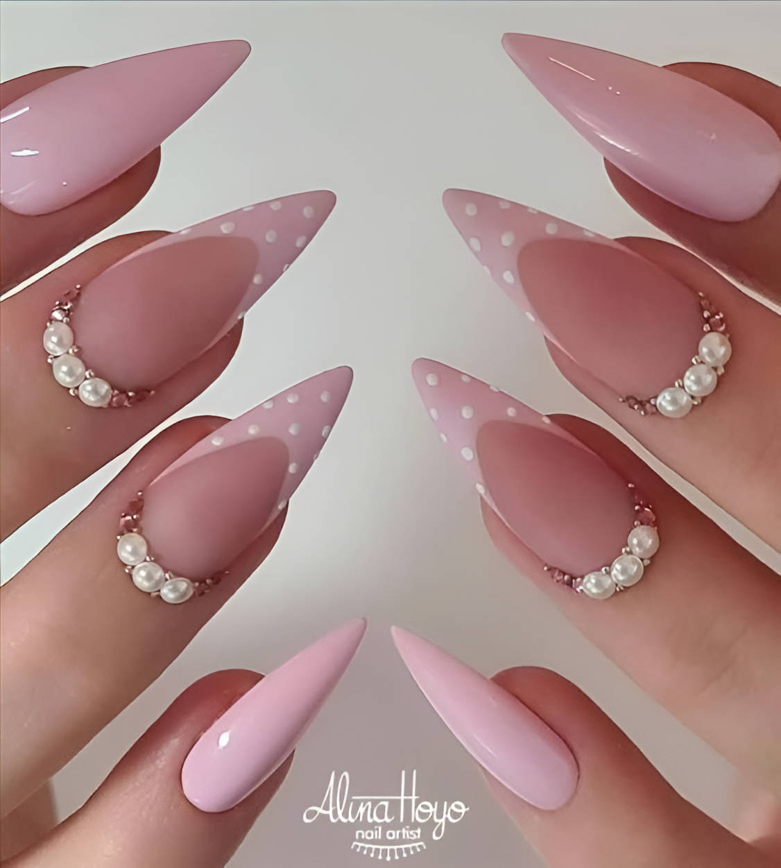 27 Captivating Pink French tips Nails Every Girl Should try 