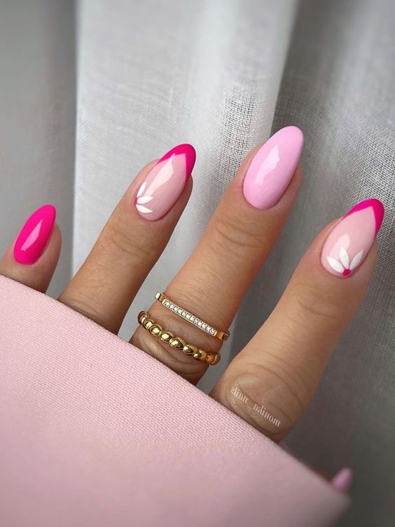 27 Captivating Pink French tips Nails Every Girl Should try 