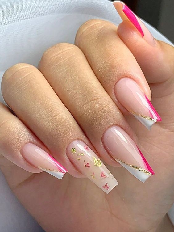 27 Captivating Pink French tips Nails Every Girl Should try 