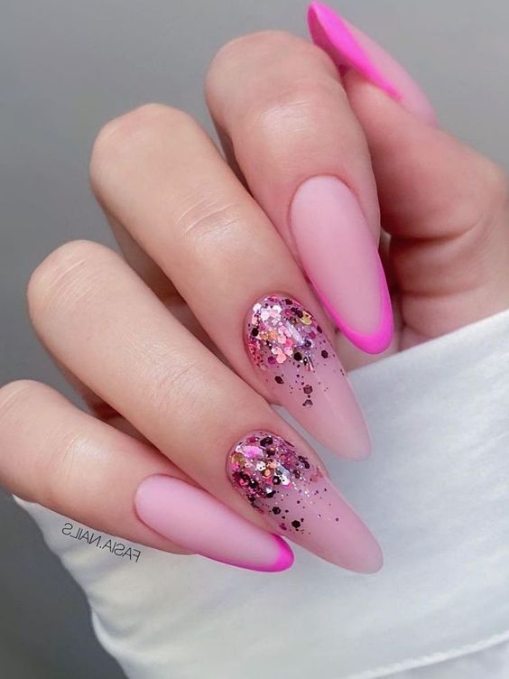 27 Captivating Pink French tips Nails Every Girl Should try 