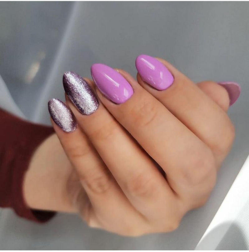 30 Stunning Ways To Rock Violet Nails