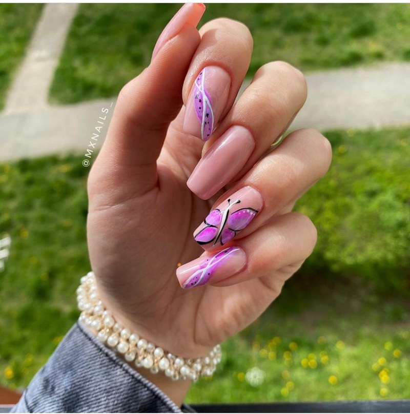 30 Stunning Ways To Rock Violet Nails