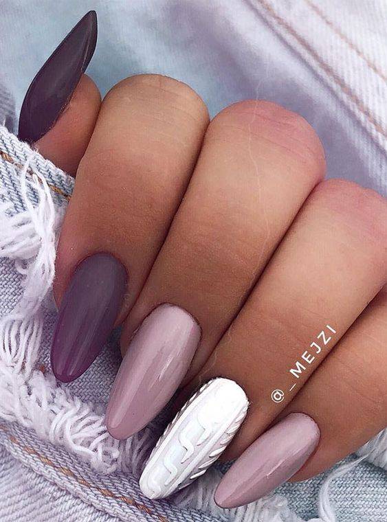 30 Stunning Ways To Rock Violet Nails