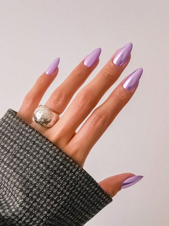 30 Stunning Ways To Rock Violet Nails