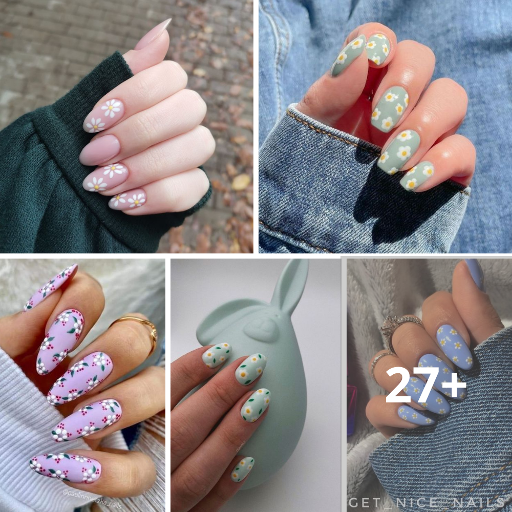 30 Effortless Daisy Nail Art Ideas for Everyone to Embrace – DIY Discovers