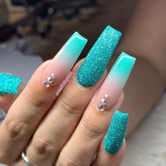 Turquoise Nail Inspiration: Embrace the Tranquil and Chic Shades - nailsforus