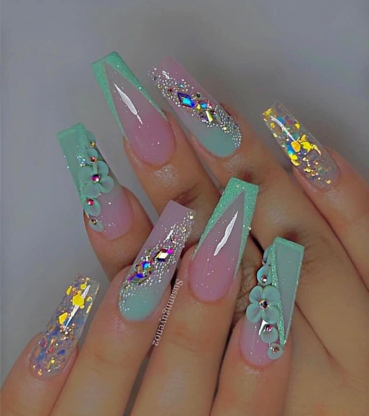 Turquoise Nail Inspiration: Embrace the Tranquil and Chic Shades - nailsforus