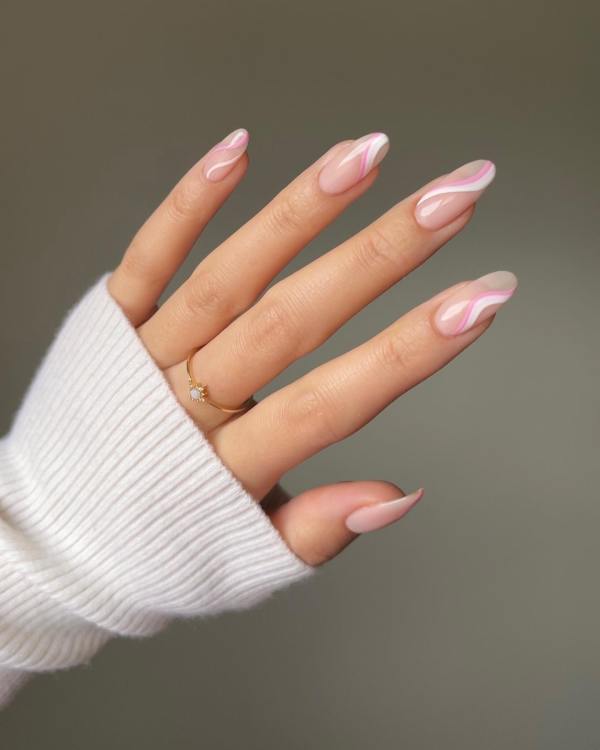 spring nails, spring nails 2023, spring nails inspiration, spring nails short, spring nails simple, spring nails acrylic, spring nail art, spring nail designs, spring nail ideas, spring nail colours, swirl nails, pink nails