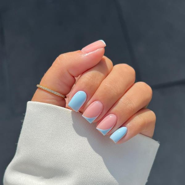 spring nails, spring nails 2023, spring nails inspiration, spring nails short, spring nails simple, spring nails acrylic, spring nail art, spring nail designs, spring nail ideas, spring nail colours, blue nails, short nails