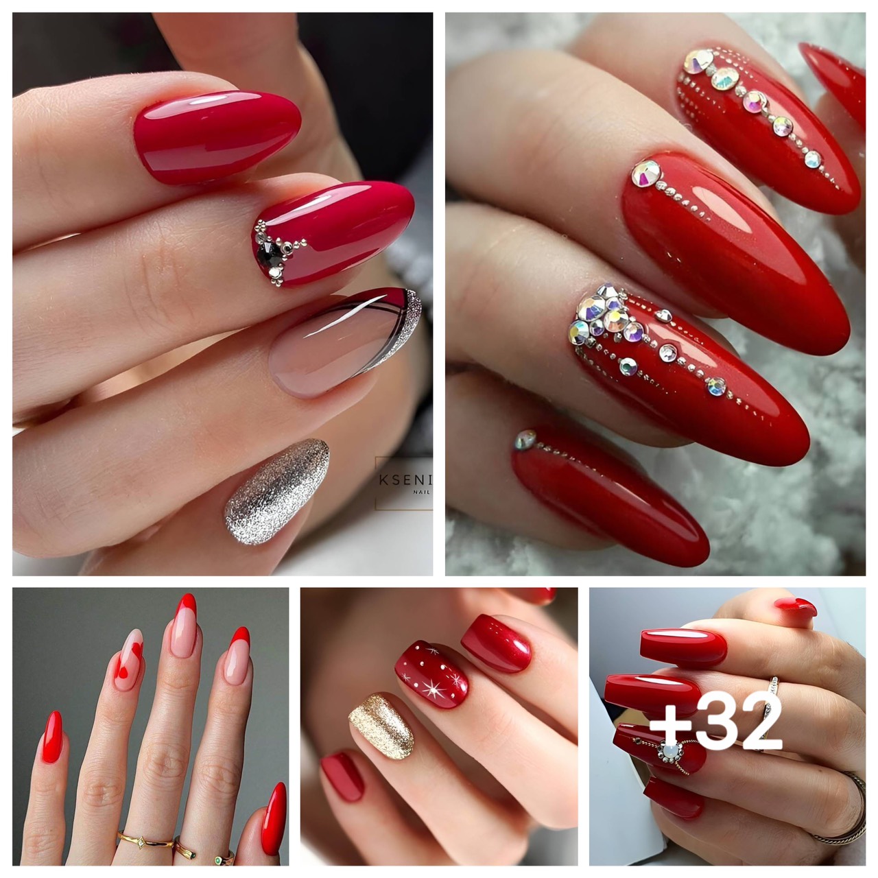 27 manicuras rojas glamorosas que te harán irresistible – Page 17 – DIY ...