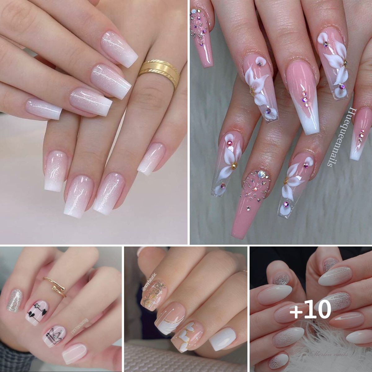 Top Mind Blowing Bridal Wedding Nails Art Design Ideas For The Bride To Be