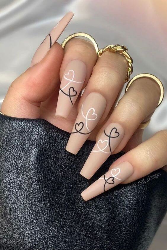 25 Exquisite Coffin Nail Designs Thatll Bring You On Cloud Nine