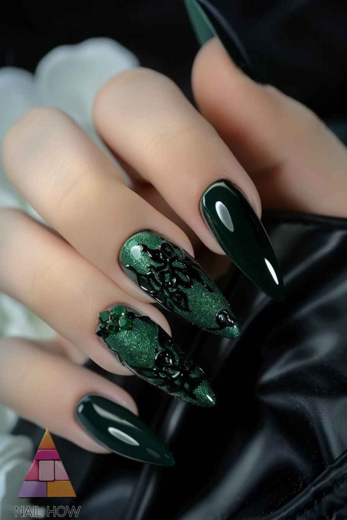 fall nail designs 105 https://nailhow.com/fall-nail-designs/