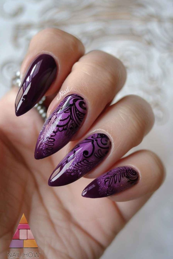 fall nail designs 197 https://nailhow.com/fall-nail-designs/