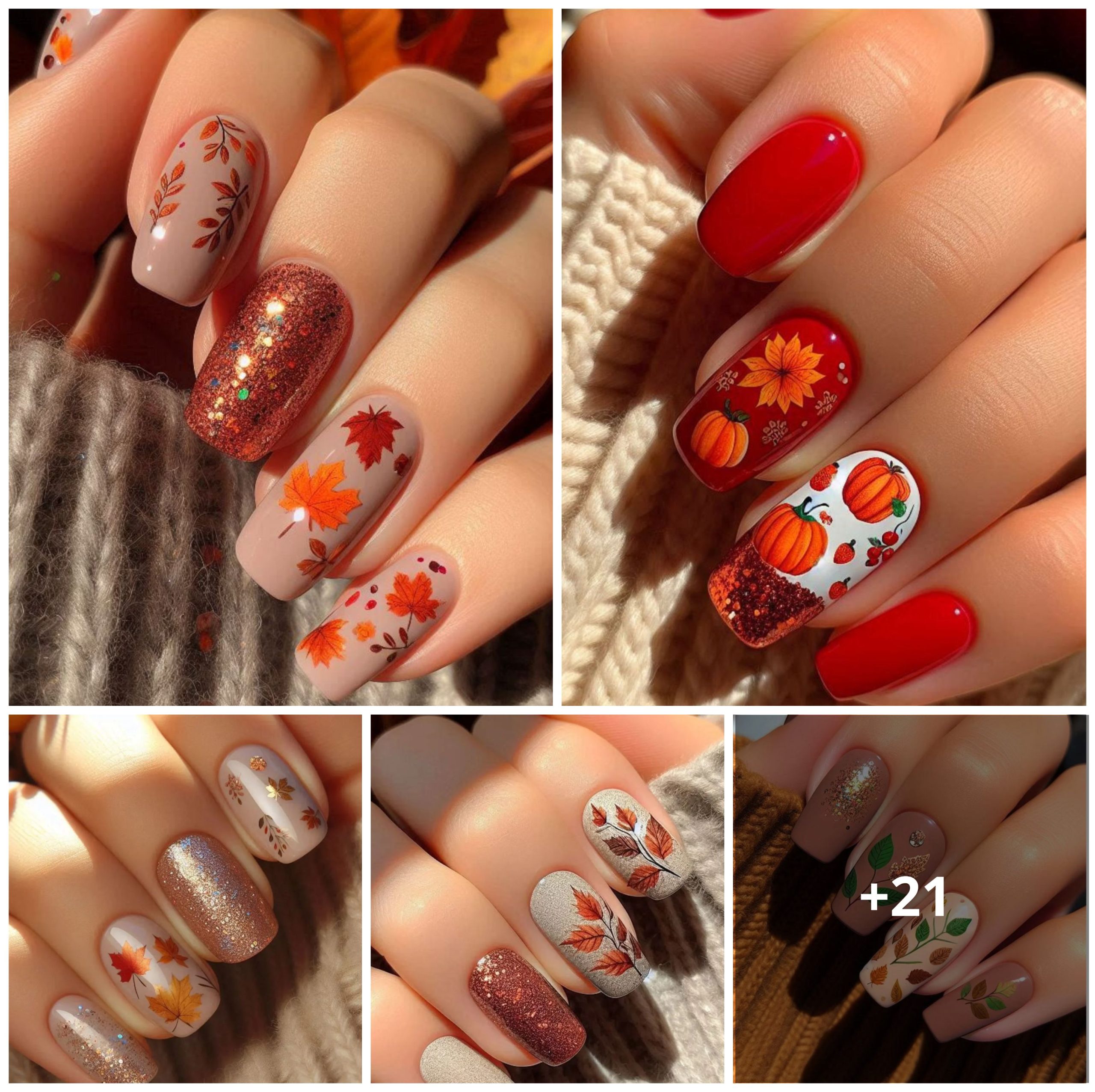 21 Stunning Fall Nail Ideas for Autumn 2024 DIY Discovers