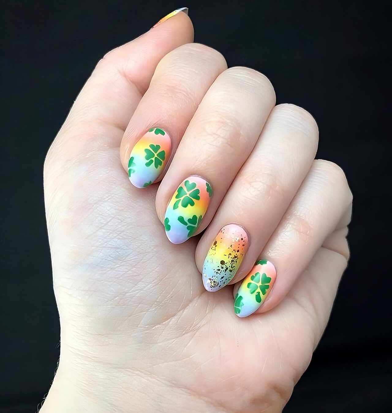 30 St. Patrick’s Day Nail Ideas That Will Bring You A Jolly Holiday - 233